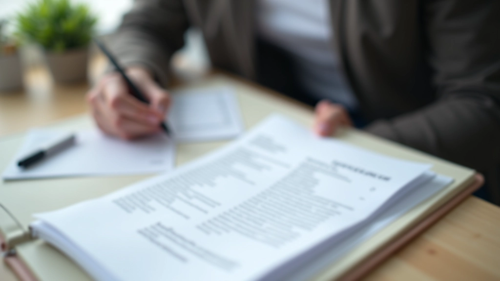 Dossier organisé avec documents métier et outils de suivi des dépenses